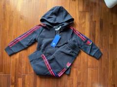 新品未使用adidasセットアップGD2642 ブラック/マルチカラー100cm