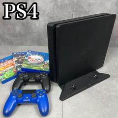 動作品　プレイステーション4　本体ソフト3本付　CUH-2100A　500GB
