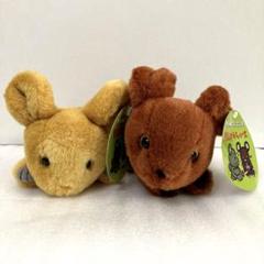 ピーナッツクラブ ねずみ ぬいぐるみ ペアセット 昭和レトロ 平成レトロ ピーナッツクラブ ねずみ ぬいぐるみ ペアセット 昭和レトロ