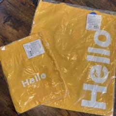 ポケユニ　HELLOトートBAG 巾着　イエロー　おさるのジョージ　セール　新品