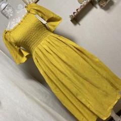 新品タグ付　Rodeo Crowns シャーリングゴム ワンピース