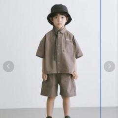 Wild Things ブラウン半袖シャツ パンツ　L