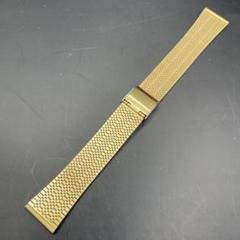 ヴィンテージ maruman メンズステンレスベルト 当時物 ゴールド