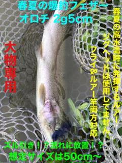 春夏専用！高水温対応フェザーオロチ2g5cm激スレマスに効くフェザーのサムネイル
