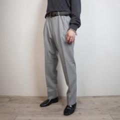 Ermenegildo Zegna ノータックスラックスパンツ グレー/VW29