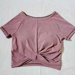 AUMNIE アムニー フロントラップ半袖Tシャツ Sサイズのサムネイル