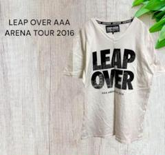 リープオーバー AAAライブTシャツ アリーナツアー2016 ロゴ 半袖