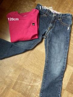 ミキハウスデニムパンツ ダブルビー 長袖