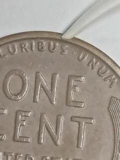 1セント硬貨のリメイクコインバングル コンチョ アメリカ 1セント リンカーン記念館 18.5mm コイン