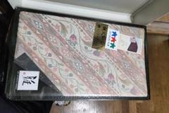 雅 刺し子布 花柄デザイン 新品