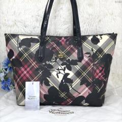ヴィヴィアンウエストウッド 2way トートバッグ オーブ 金具 ネイビー Vivienne Westwood（トートバッグ）のフリマアイテム一覧