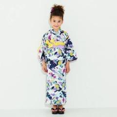 アナスイミニ　レトロモダン花柄浴衣　120cm ANNA SUI mini レトロ花柄浴衣 120｜Yahoo!フリマ（旧PayPayフリマ）