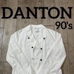 希少! 40's DANTON ユーロワークジャケット Vポケ フランス製 希少! 40's DANTON ユーロワークジャケット Vポケ フランス製