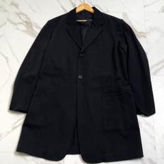 ヨウジヤマモトプールオム ウールギャバ袖編上げジャケット 黒 サイズ2 美品 ヨウジヤマモト プールオムYohji Yamamoto POUR HOMME ウール
