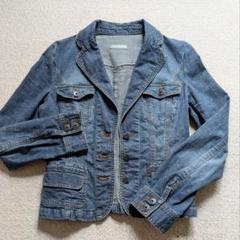 美品✨デニムジャケット レディースのサムネイル