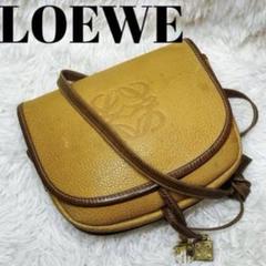 上質♡LOEWE ✨ロエベ　 イエローレザー　サコッシュ　ショルダーバッグ
