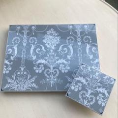 イギリス直輸入　ローラアシュレイ　プレイスマット&コースターセット　新品 イギリス直輸入 ローラアシュレイ プレイスマット&コースター