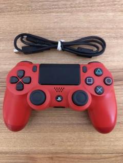 SONY PS4 コントローラ レッド