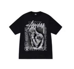Stüssy Tシャツ Lサイズ 黒 30周年記念 新品】STUSSY☆METALHEADS 30周年記念コラボTシャツ L 黒 - メルカリ
