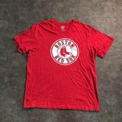 【ヴィンテージ】MLB Tシャツ　赤　RED SOX 古着usedSM10