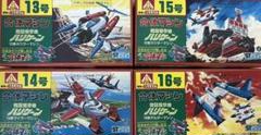 B アオシマ　ＮＥＯミニ合体シリーズ　デスファイター　4箱セット　未組立品 B アオシマ NEOミニ合体シリーズ デスファイター 4箱セット