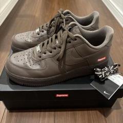 美品Supreme × Nike Air Force 1 Brown 8.5