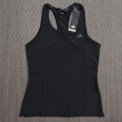 ■adidas ADIZERO シングレット 黒L アディゼロ レディース■