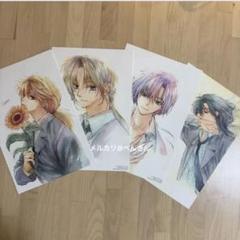 暁のヨナ　複製原画 4枚　花とゆめ 付録 草凪みずほ
