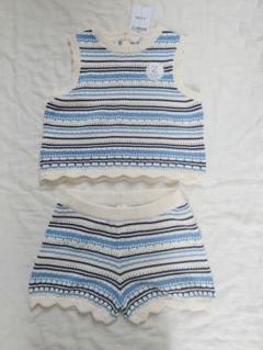 NEXT　コットンニット　セットアップ　海外子ども服