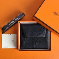 ❤未使用品❤バスティアヴェルソ フランボワーズ コインケース エルメス Y刻印 ❤未使用品❤エルメス バスティア ヴェルソ グリーンxイエロー