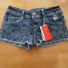 W.a.z.P. スタッズ付きデニムショートパンツ W61 - メルカリ