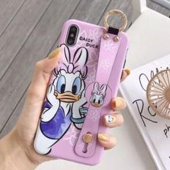 スライドホルダー☆デイジー iPhoneケース ディズニー