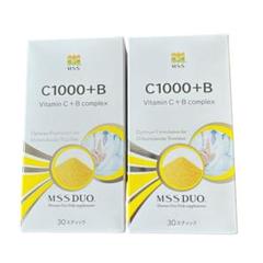 MSS DUO C1000+B ビタミンC+B群 30本 10箱 MSS DUO C1000+B(ビタミンC+ビタミンB群)［30本入り］