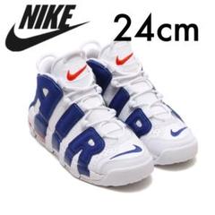 美品 希少 NIKE AIR MORE UPTEMPO ニックス 24 モアテン