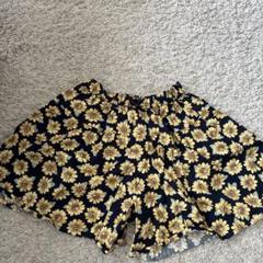 エニィファム　ひまわり柄　ショートパンツ