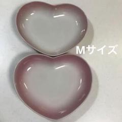 新品【廃盤】ルクルーゼ　トリプルハートディッシュ　ピンクエッセンス 新品【廃盤】ルクルーゼトリプルハートディッシュピンクエッセンス
