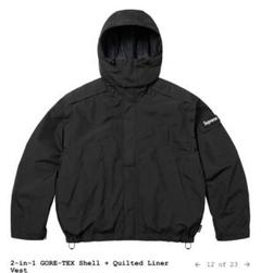 Supreme 25ss GORE-TEX シェルジャケット ブラック Mのサムネイル