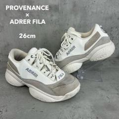 ADRER PROVENANCE FILA スニーカー FILA スニーカー PROVENANCE X ADRER レディース メンズ