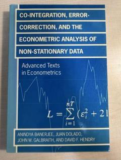CO-INTEGRATION, ERROR-CORRECTION