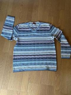 Missoni メンズ サマーセーター ロングVネック 2025年最新】MISSONI ネック：Vネック ニット・セーターの人気