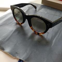 CÉLINE セリーヌ　サングラス　鼈甲 CL4180 セリーヌ サングラス CL41440/FU5W2 48ロ25 145 べっ甲風 - メルカリ