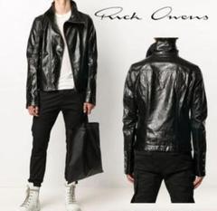 RICKOWENS BAUHAUS LEATHER JACKET