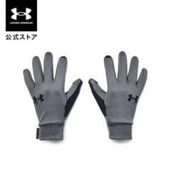 UNDER ARMOUR UA STORM LINER GLOVES M グレーのサムネイル