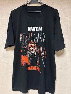 Vintage KMFDM Money Tour 1992 Double Sided Black Cotton T