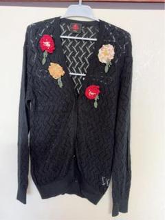 美品 ピンクハウス カーディガン フラワー刺繍 マーガレット 長袖 黒 2025年最新】ピンクハウス カーデの人気アイテム - メルカリ