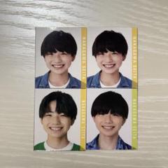 デタカ・ステッカー　なにわ男子/関西ジュニア他 Johnny's - Myojo デタカ データカード なにわ男子 関西