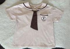 しまむら　Disney hooday ミッキー セーラー トップス 120