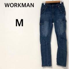 ワークマン フィールドコア D超撥水ストレッチカーゴパンツ 【M】ワークデニム