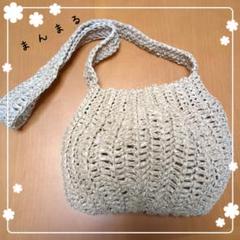 ハンドメイド スマホショルダー サコッシュ ショルダーバッグ エコアンダリヤ