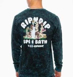 送料無料　RIPNDIP リップンディップ　ロンT　Sサイズ　　ダークグリーンのサムネイル